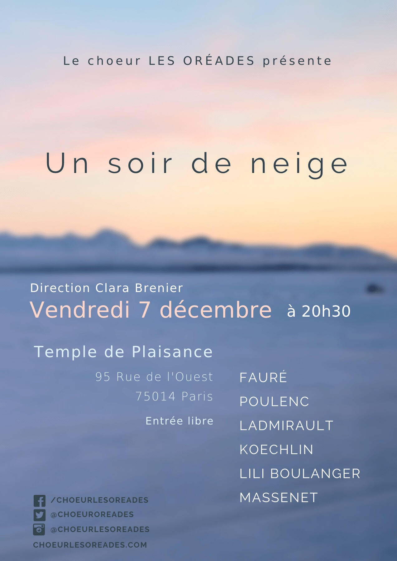 Affiche ou photo : Concert 2018