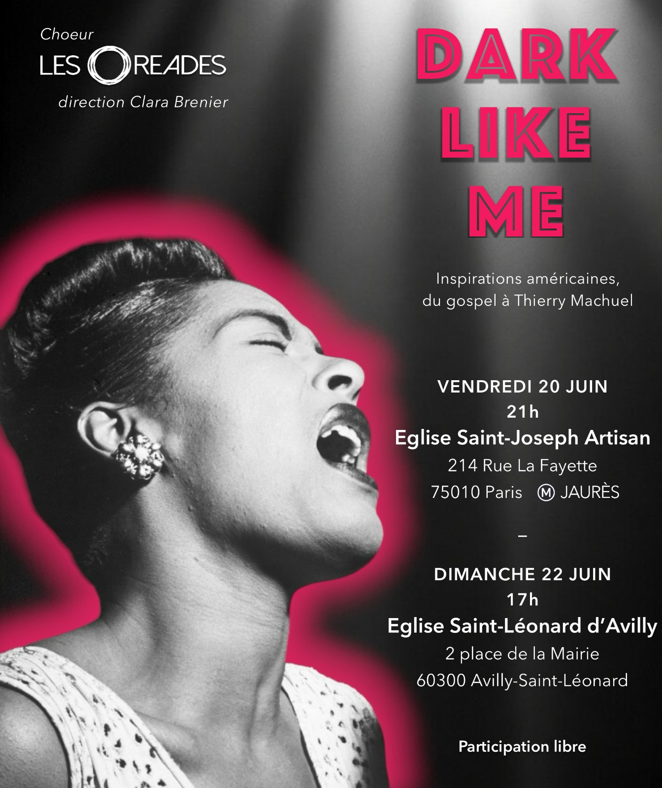 Affiche ou photo : « Dark Like Me », un hommage aux spirituals et à la musique afro-américaine